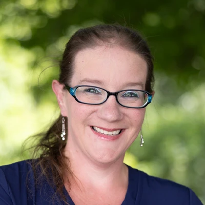 Professional outdoor headshot of Katy Buma, Licensed Massage Therapist at Lally Chiropractic in Yakima, Washington